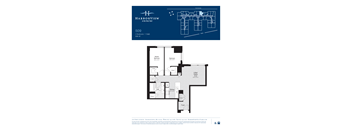 the floor plan of the residence