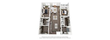 a 1 bedroom floor plan  460 sq ft