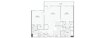 the eclipse floor plan 1143 16th and 17th floor