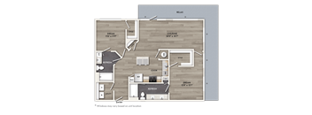 A floor plan of a house with labeled rooms such as RELAX, STYLE, and COOK.