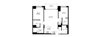 a floor plan of a home