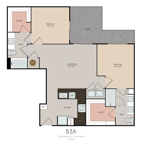 a floor plan of a 403 sq ft floor plan