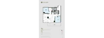 two bedroom two bathroom floorplan