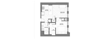 a floor plan of a bedroom house