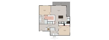 floor plan of the aspen floor plans with 2 bedroom apartments