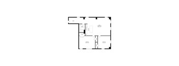floor plan of 55 north luxury apartments to rent in the north end of boston