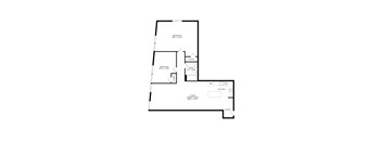 bedroom floor plan | apartments for rent in brookhaven ga | the mille brook