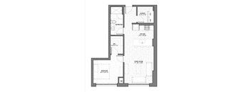 a floor plan of a small apartment
