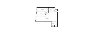 bedroom floor plan | apartments for rent in brookhaven ga | the mille brook
