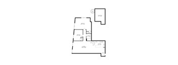 floor plan of 55 north luxury apartments to rent in the north end of boston