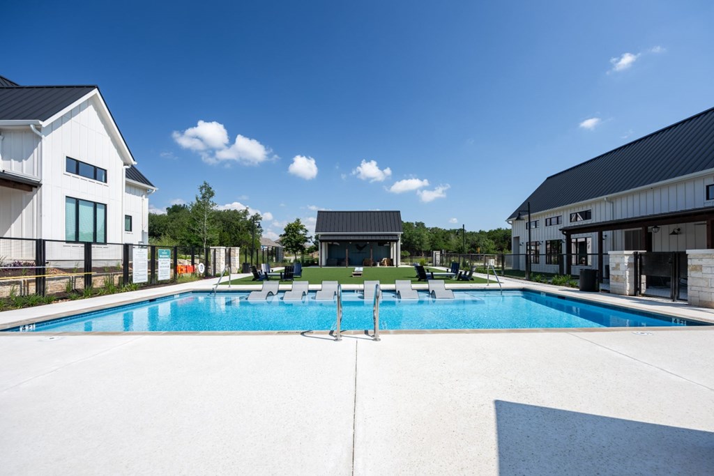 take a dip in our resort style swimming pool