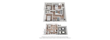 3 bedroom 2 and a half bathroom townhome for rent with attached garage