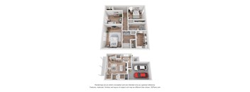 3 bedroom home for rent with attached garage