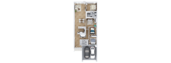 Four Bedroom, Two Bathroom Rental Home in McKinney, TX