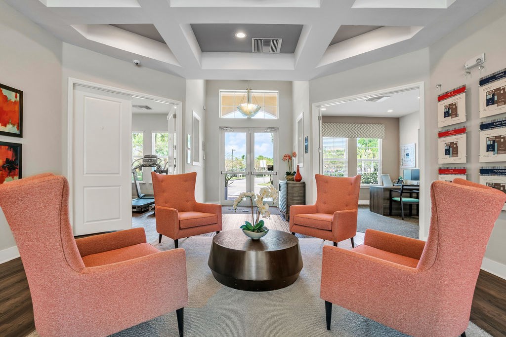 beautiful clubhouse seating