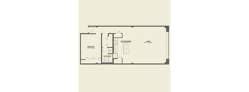 Alcove floor plan a Cobbler Square Lofts
