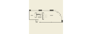 Alcove floor plan a Cobbler Square Lofts
