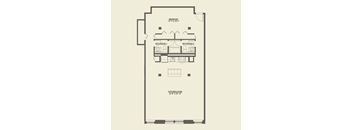 Studio floor plan a Cobbler Square Lofts