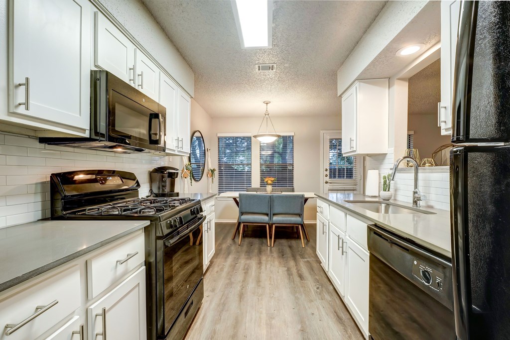 Rock Springs kitchen with eating area.