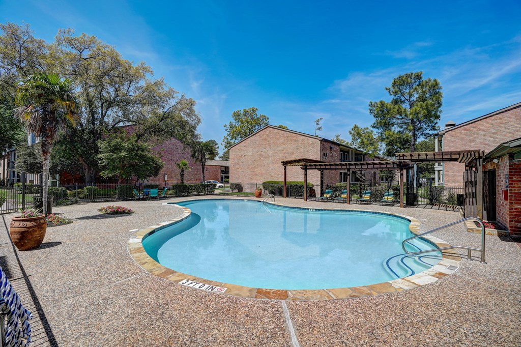 our apartments have a resort style swimming pool