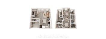 a stylized floor plan of a 2103 sq ft