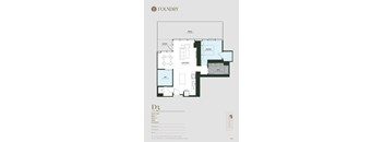 one bedroom plus den floorplan
