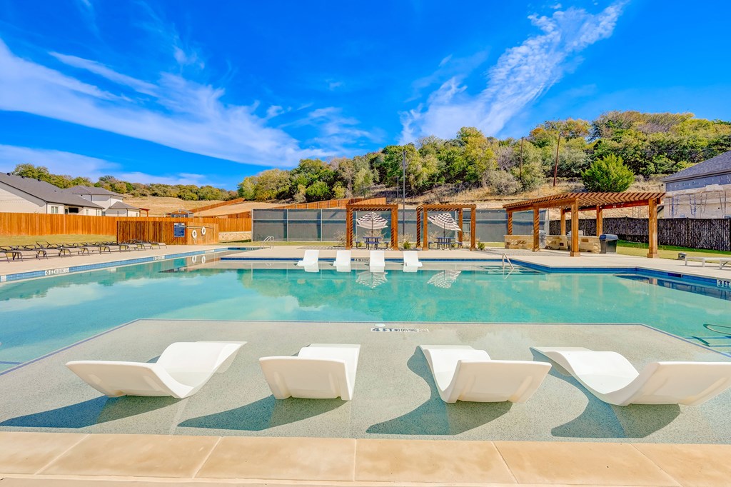 Resort Style Pool with Sundeck