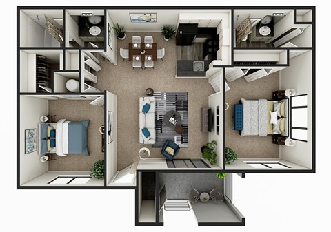 a floor plan of the crossings at carlsbad apartments
