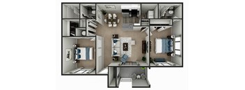 a floor plan of the crossings at carlsbad apartments