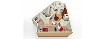 a floor plan of a home