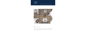 a 3 bedroom floor plan of a 2100 sq ft