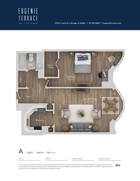 a 3 bedroom floor plan of a 2100 sq ft