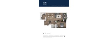 a1 floor plan  the enclave apartments  448 euclid avenue