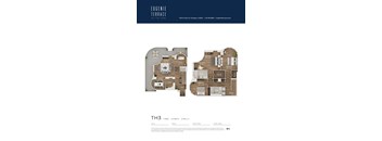 a floor plan of the condo