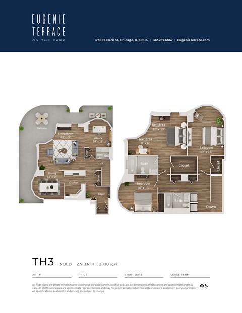 a floor plan of the condo