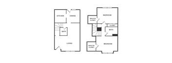 a floor plan of a house