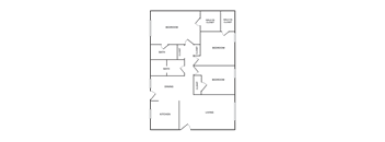 a floor plan of a house