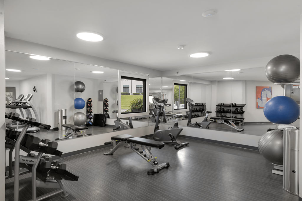 Fitness Center at Tylia Apartments in Maple Grove, MN