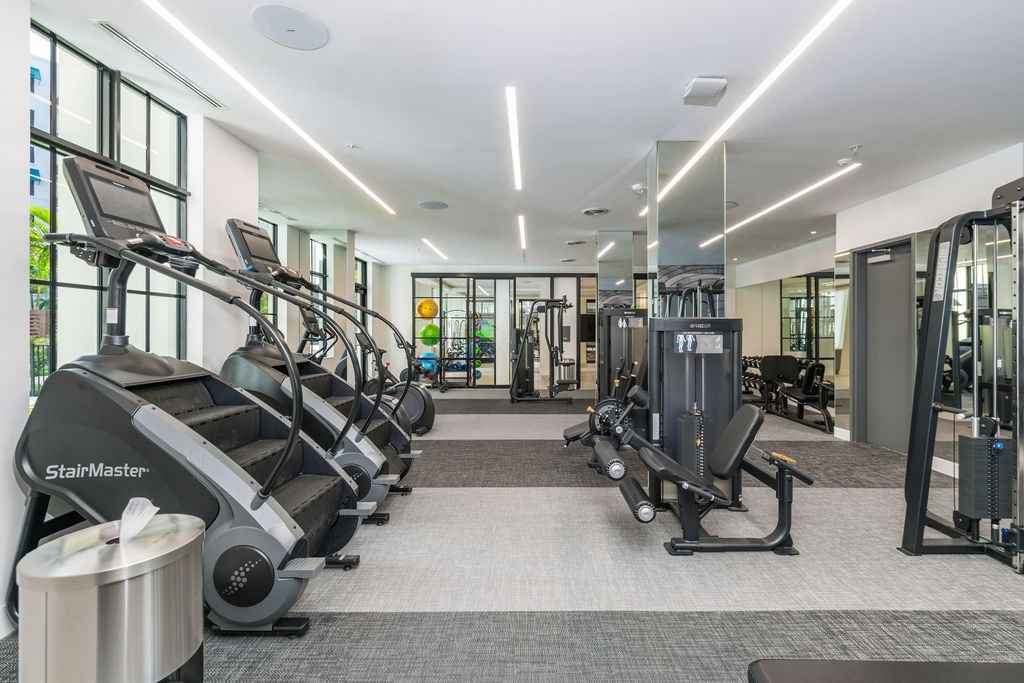 fitness center