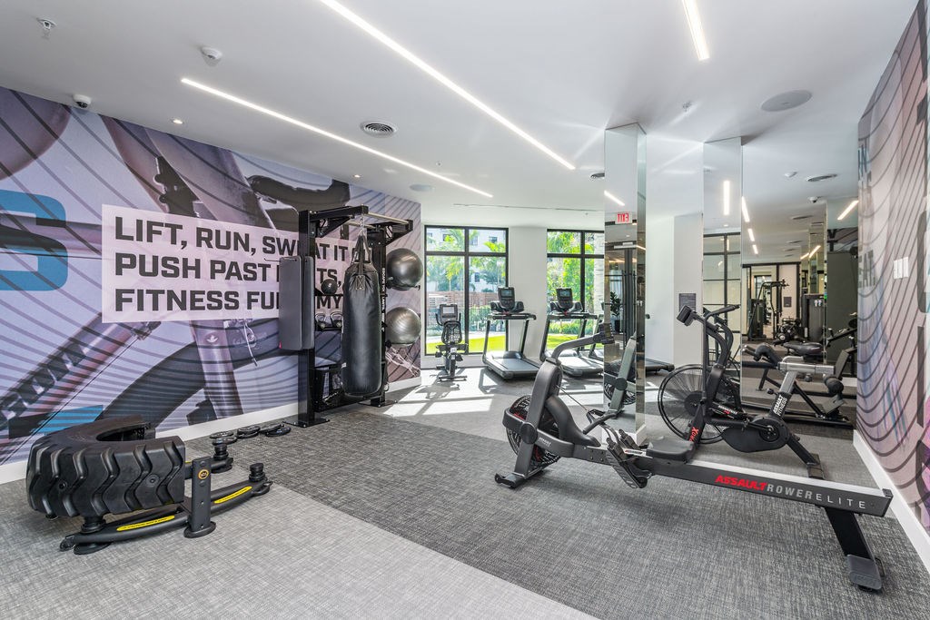 fitness center