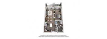 bedroom floor plan  the residences at sawmill estates apartments in