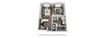 bedroom floor plan  the residences at