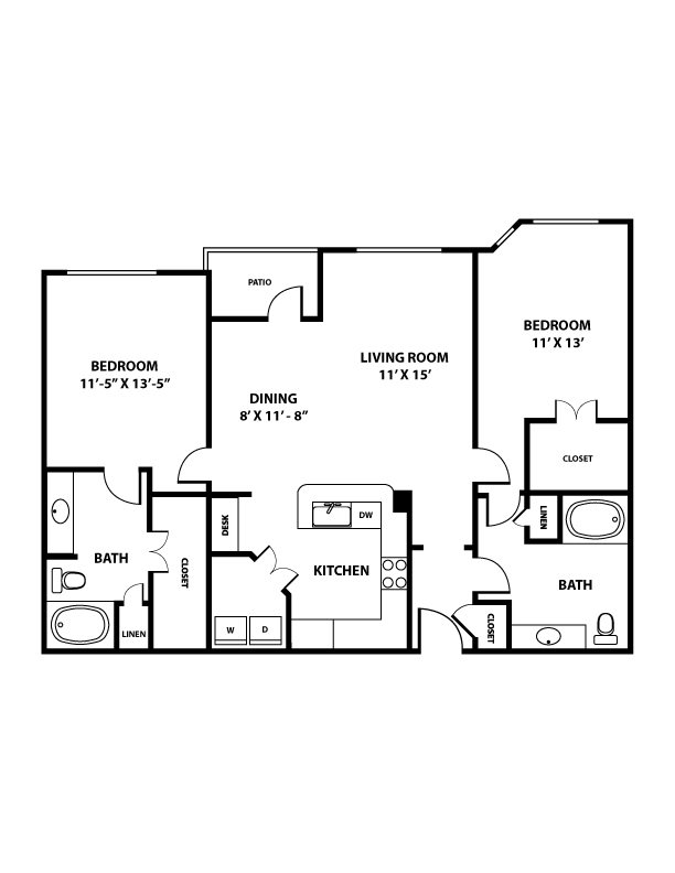 Guadalupe - 1097sqft