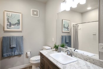 Model Bathroom with oversized vanity - Photo Gallery 8