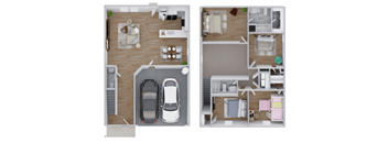 Four Bedroom, Two and a Half Bathroom Rental Home in McKinney, TX