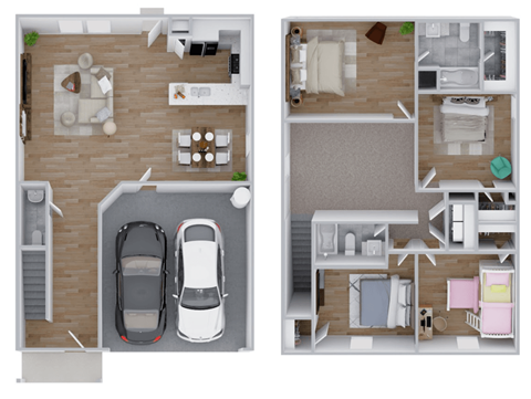 Four Bedroom, Two and a Half Bathroom Rental Home in McKinney, TX