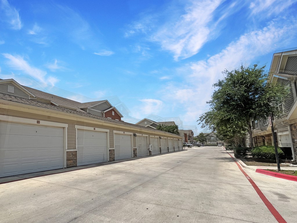 Detached garages available