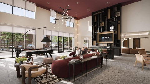 A modern living room with a large sofa set and a piano.