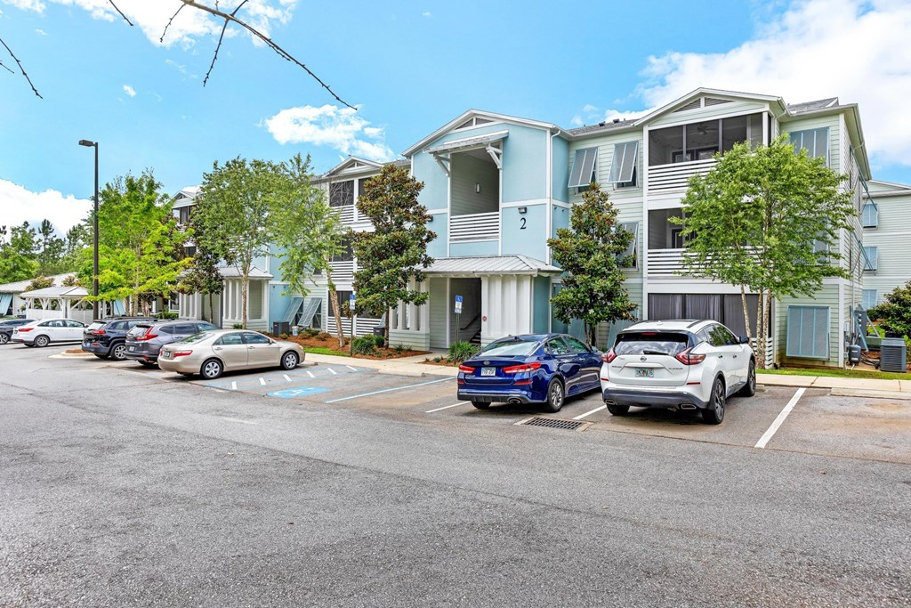 Exterior of community building