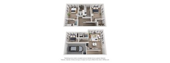 Wylie Floor Plan | Three Bedrooms | 1603 Sqft